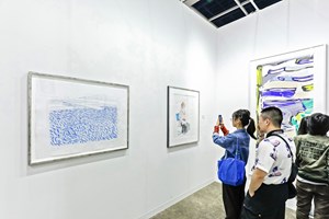 David Hockney and Roy Lichtenstein, Alan Cristea Gallery, Art Basel in Hong Kong (29–31 March 2019). Courtesy Ocula. Photo: Charles Roussel.